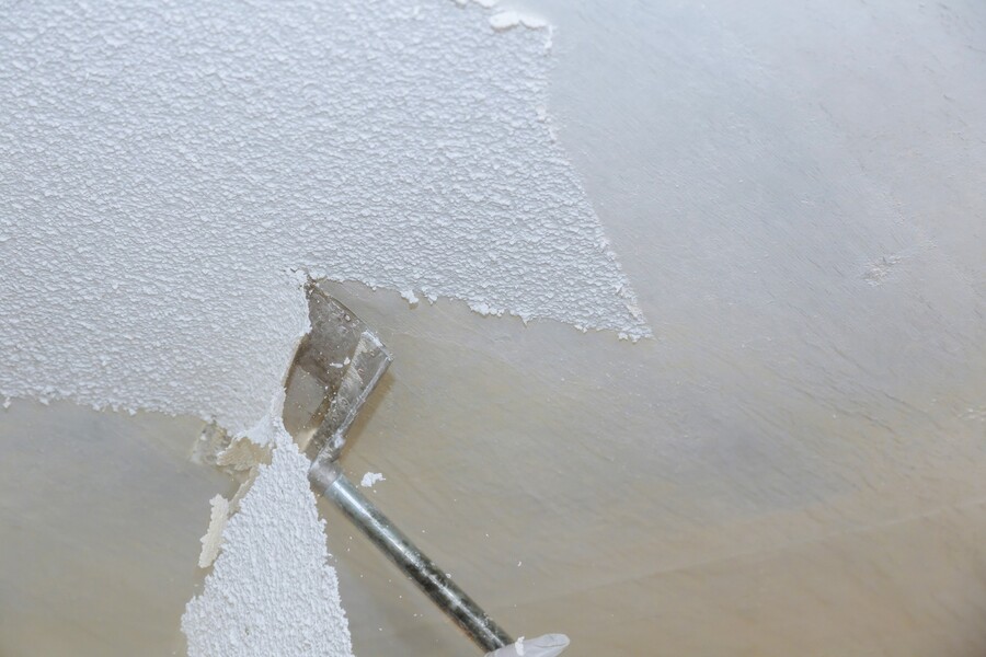 Popcorn Ceiling Removal by Commonwealth Painting Authority LLC