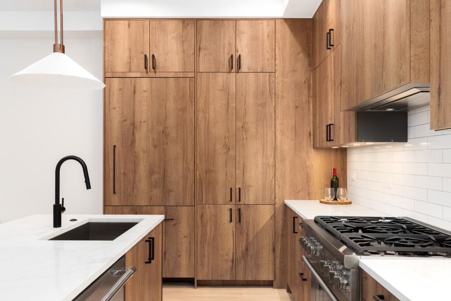 Cabinet Staining by Commonwealth Painting Authority LLC