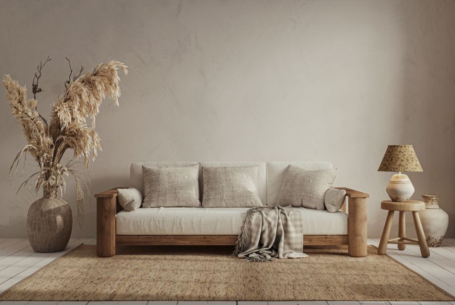 Limewashing walls