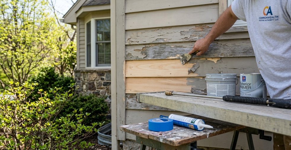 How to Prepare Your Home's Exterior for Painting After Winter Damage