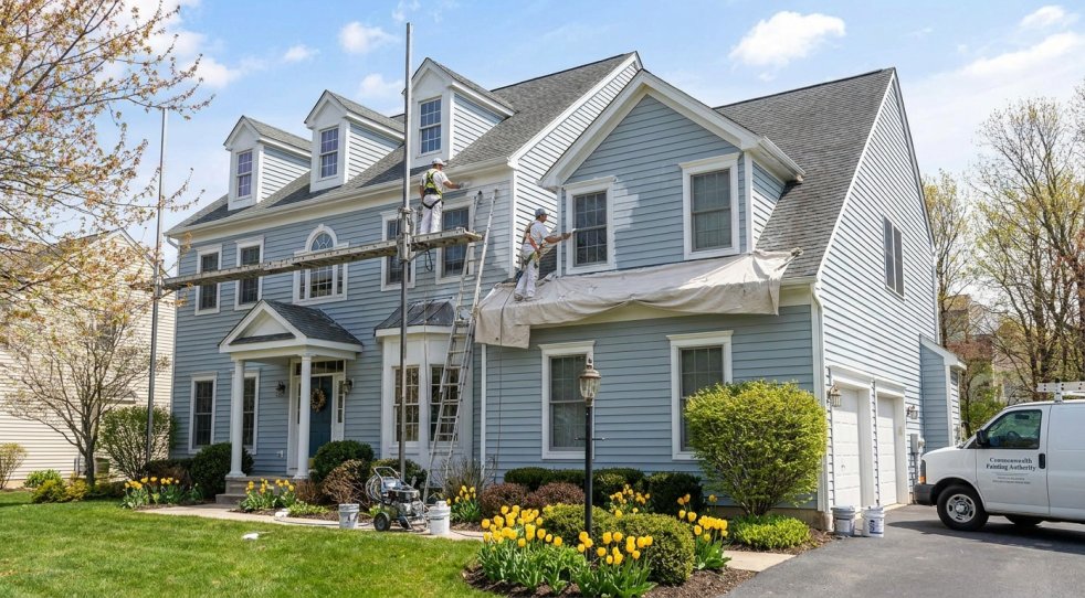 Why Spring Is the Best Time to Paint Your Home's Exterior in Norristown